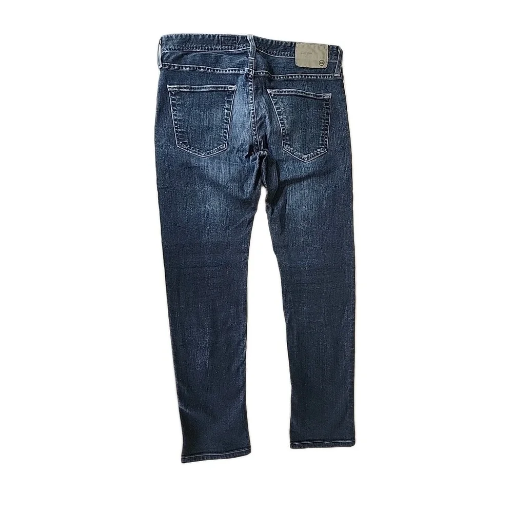 AG Adriano Goldschmied Women's 32/30 Blue Jeans The Nomad SLIM Straight Leg EUC